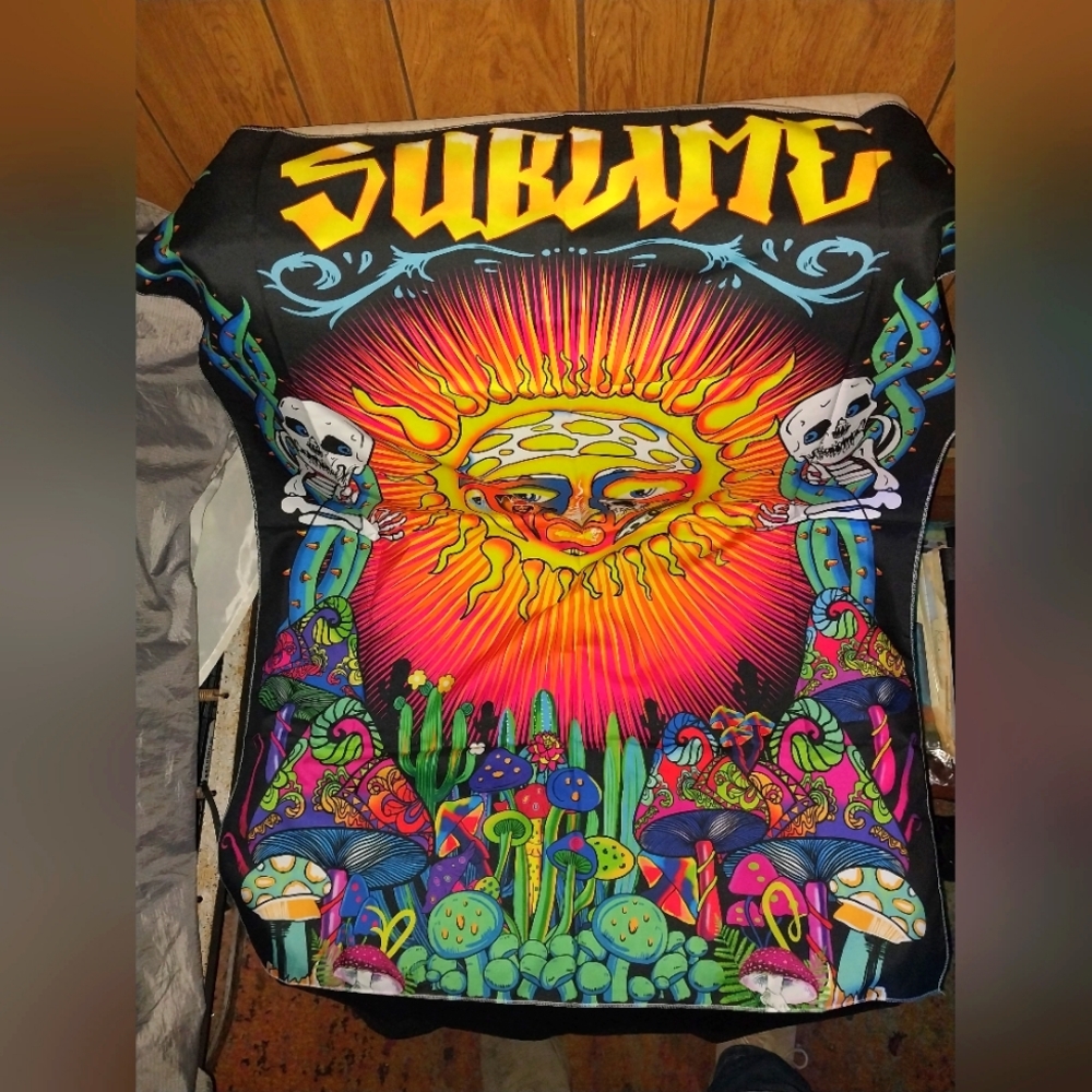 Sublime fabric wall poster